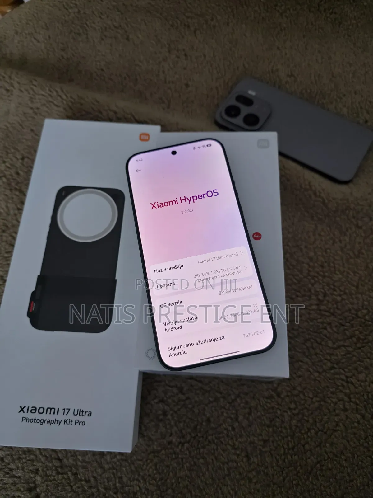 New Xiaomi 17 Ultra 512 GB Black