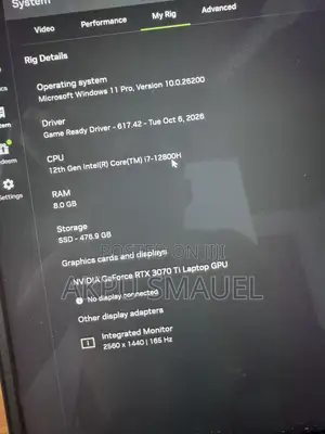 Laptop HP Omen 17 8GB Intel Core i7 SSD 512GB