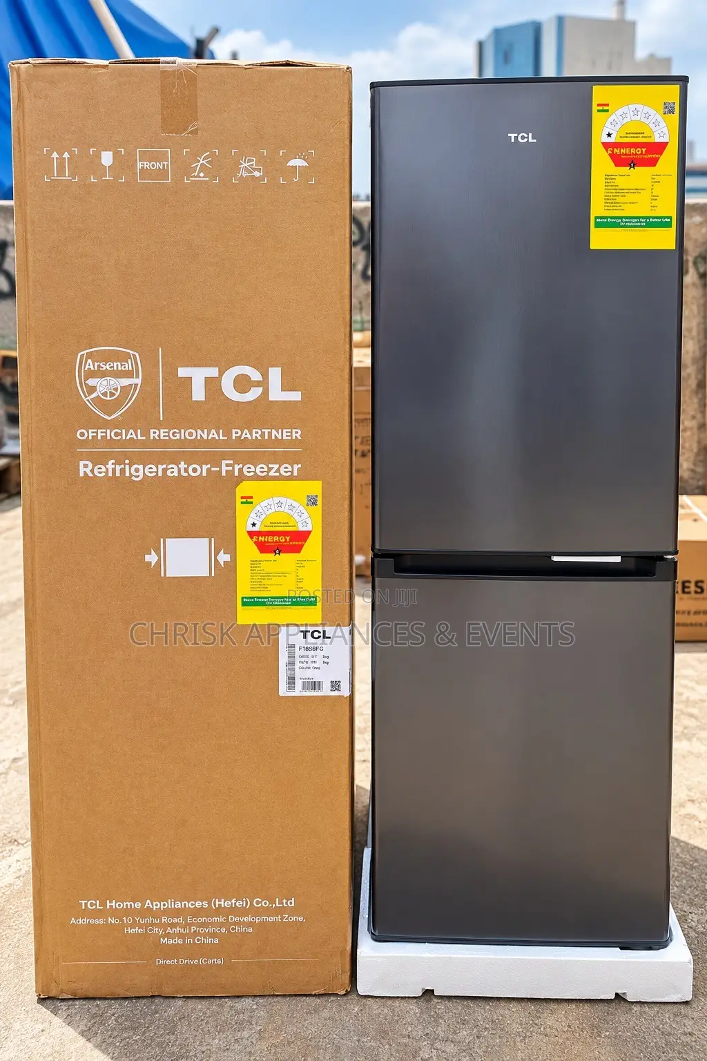  TCL F185bfg 142l Bottom-Freezer Refrigerator