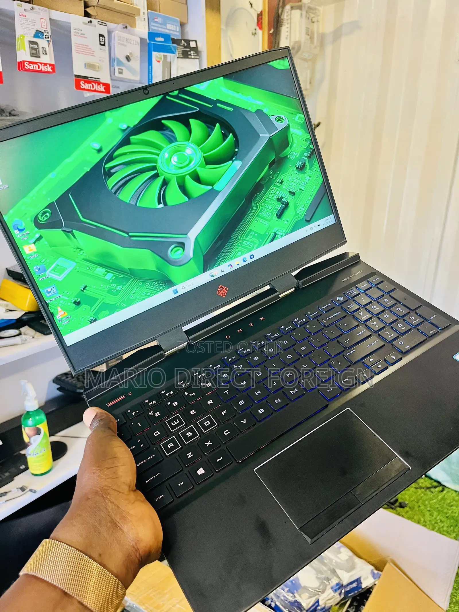 New Laptop HP Omen 15 16GB Intel Core i5 SSD 512GB