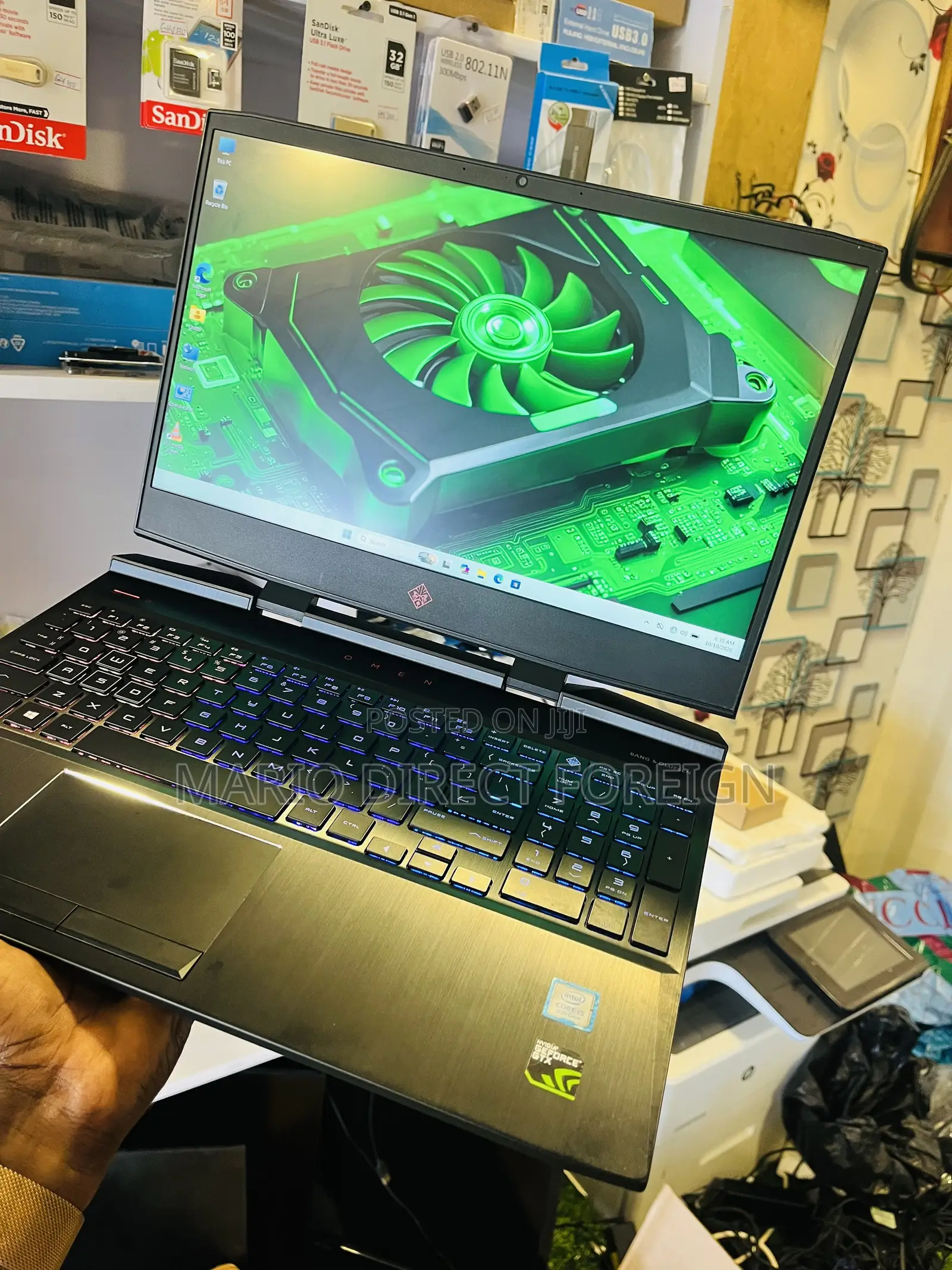 New Laptop HP Omen 15 16GB Intel Core i5 SSD 512GB
