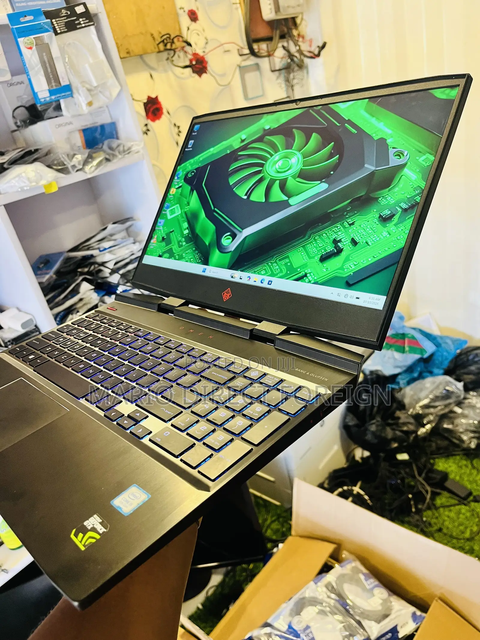 New Laptop HP Omen 15 16GB Intel Core i5 SSD 512GB