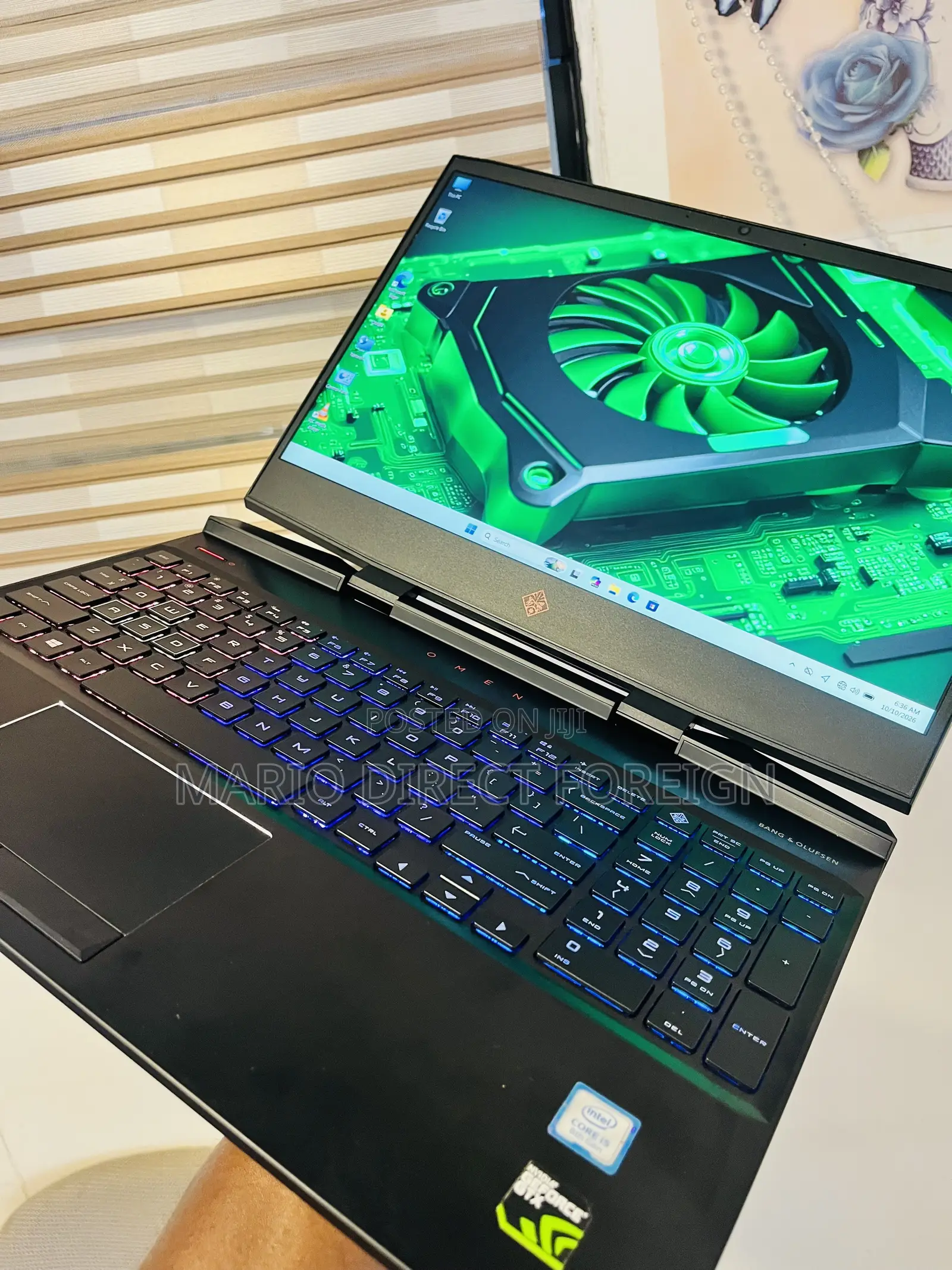 New Laptop HP Omen 15 16GB Intel Core i5 SSD 512GB