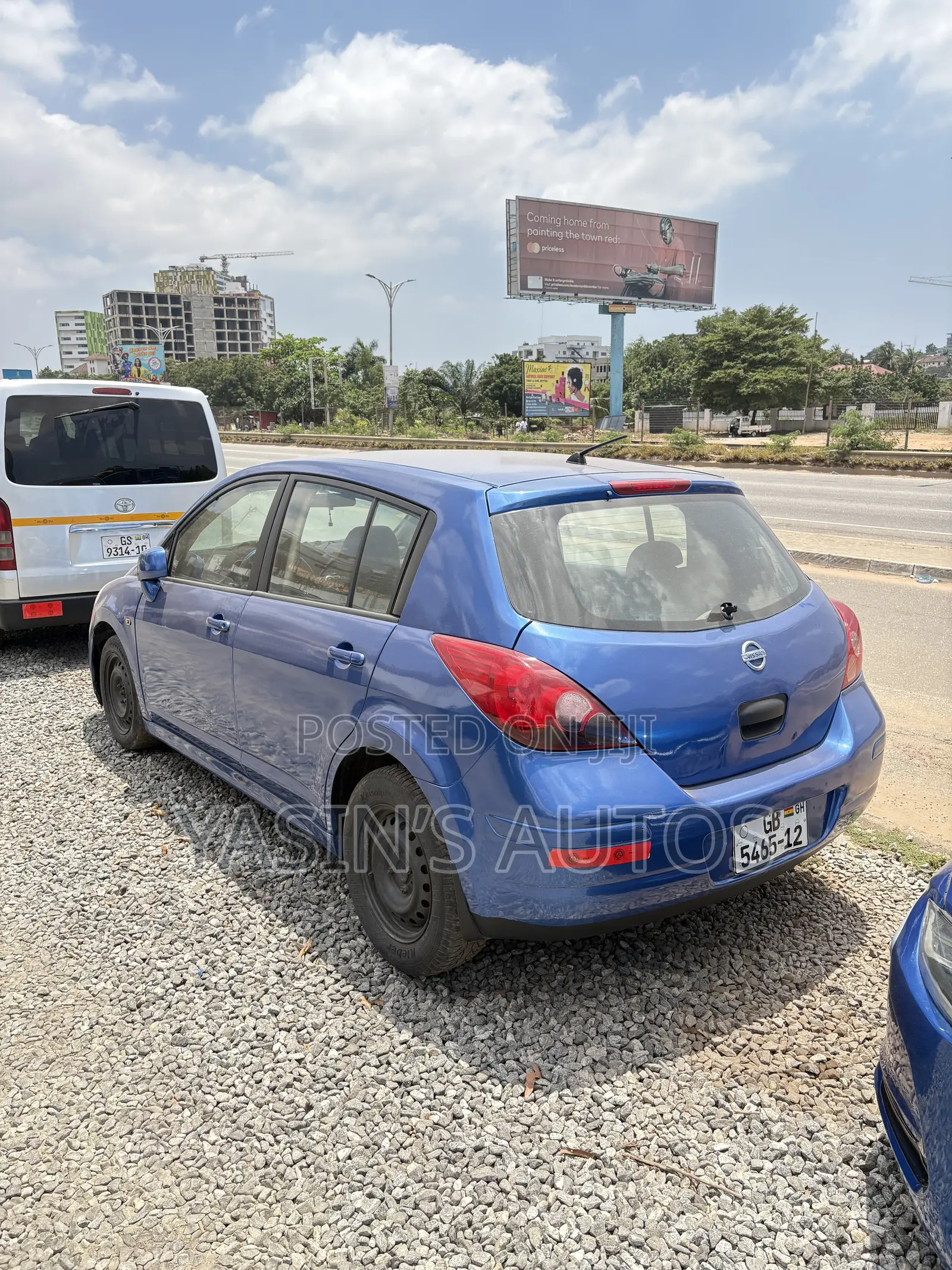 Nissan Versa 2008 Blue