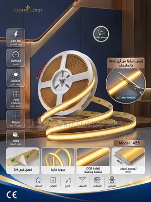 Billsbee500-))(( 24V Led COB 10meters 2700k/3000k/6000k/6500k