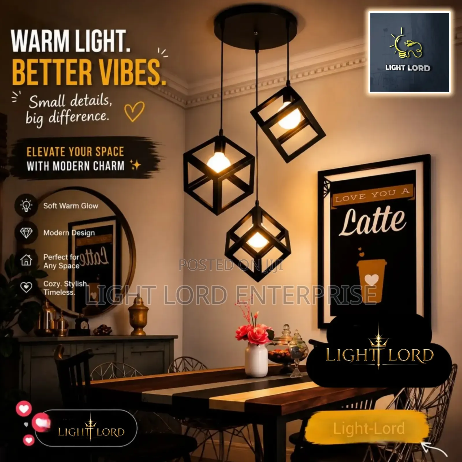 Better Vibes 3in1 Chandelier