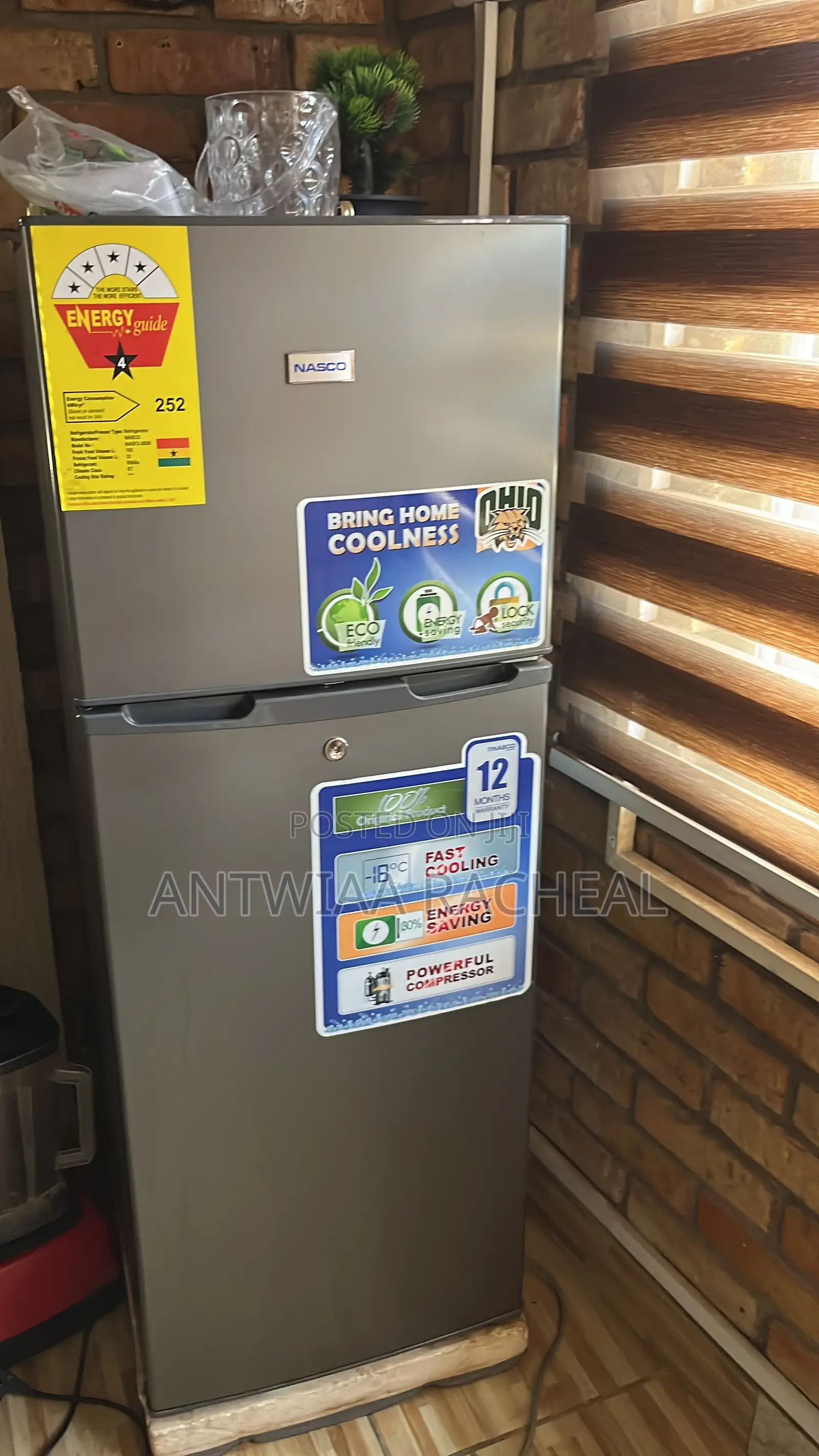 Neatly Used Nasco Double Door Refrigerator