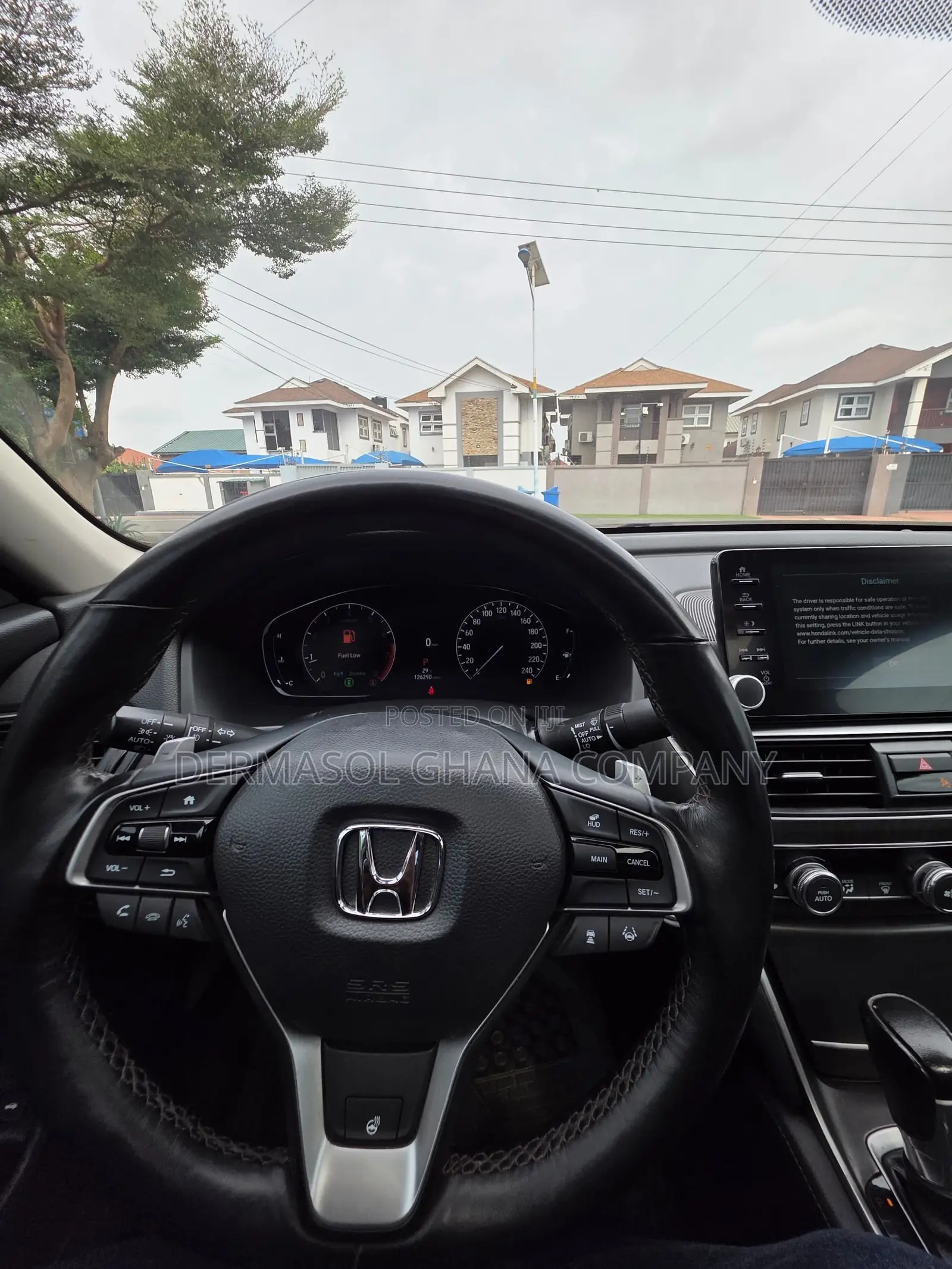 2019 Honda Accord Touring 2.0t - Full Option