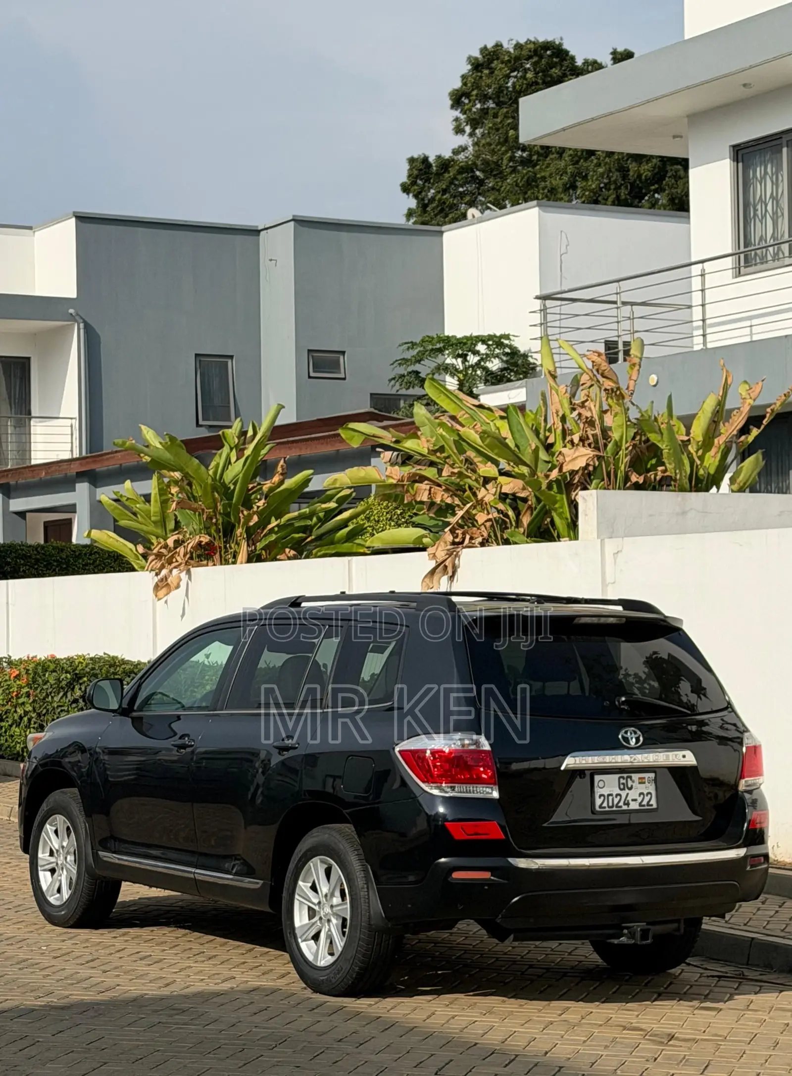 Toyota Highlander Limited 2012 Black
