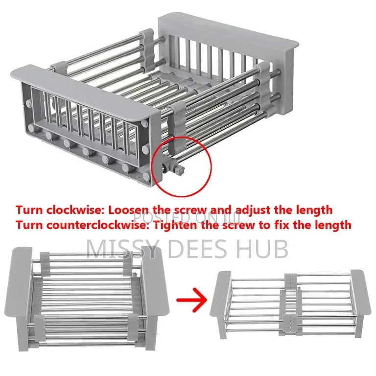 Adjustable Over the Sink Rack