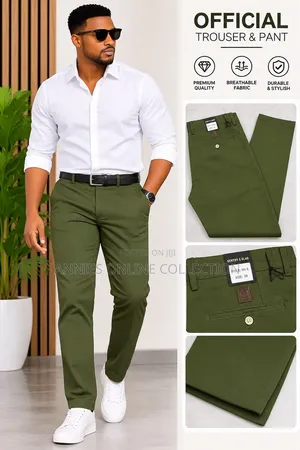 High Quality Men Trousers
