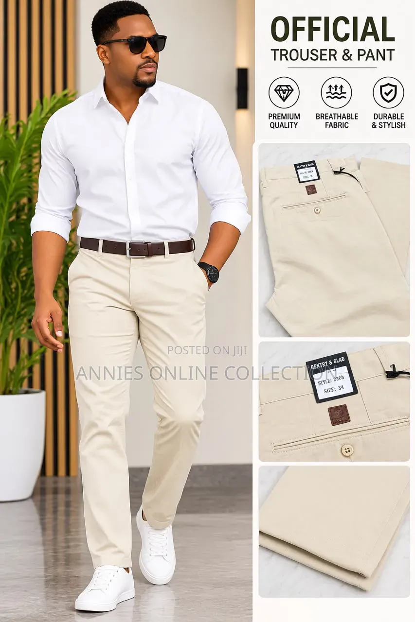 High Quality Men Trousers