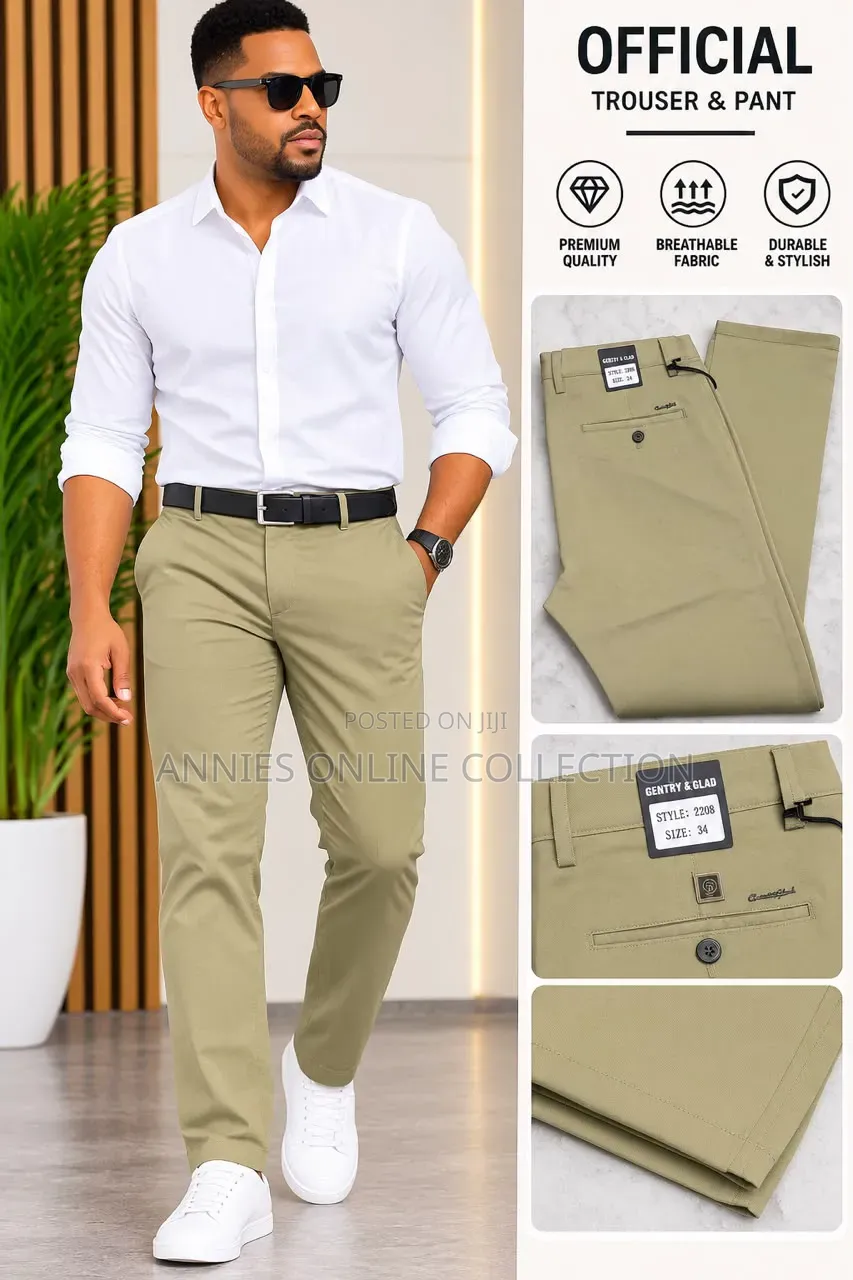 High Quality Men Trousers