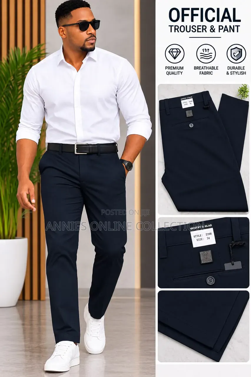 High Quality Men Trousers