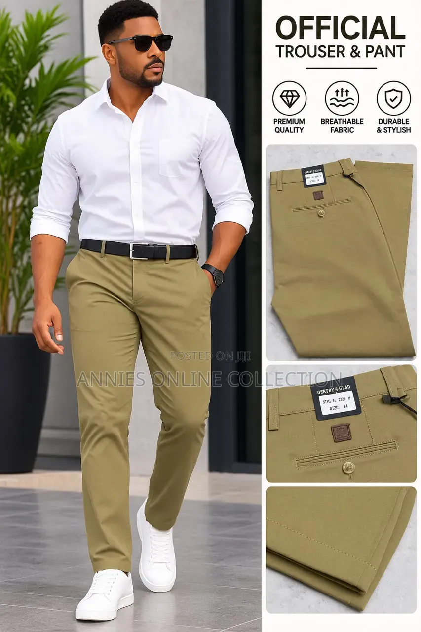 High Quality Men Trousers