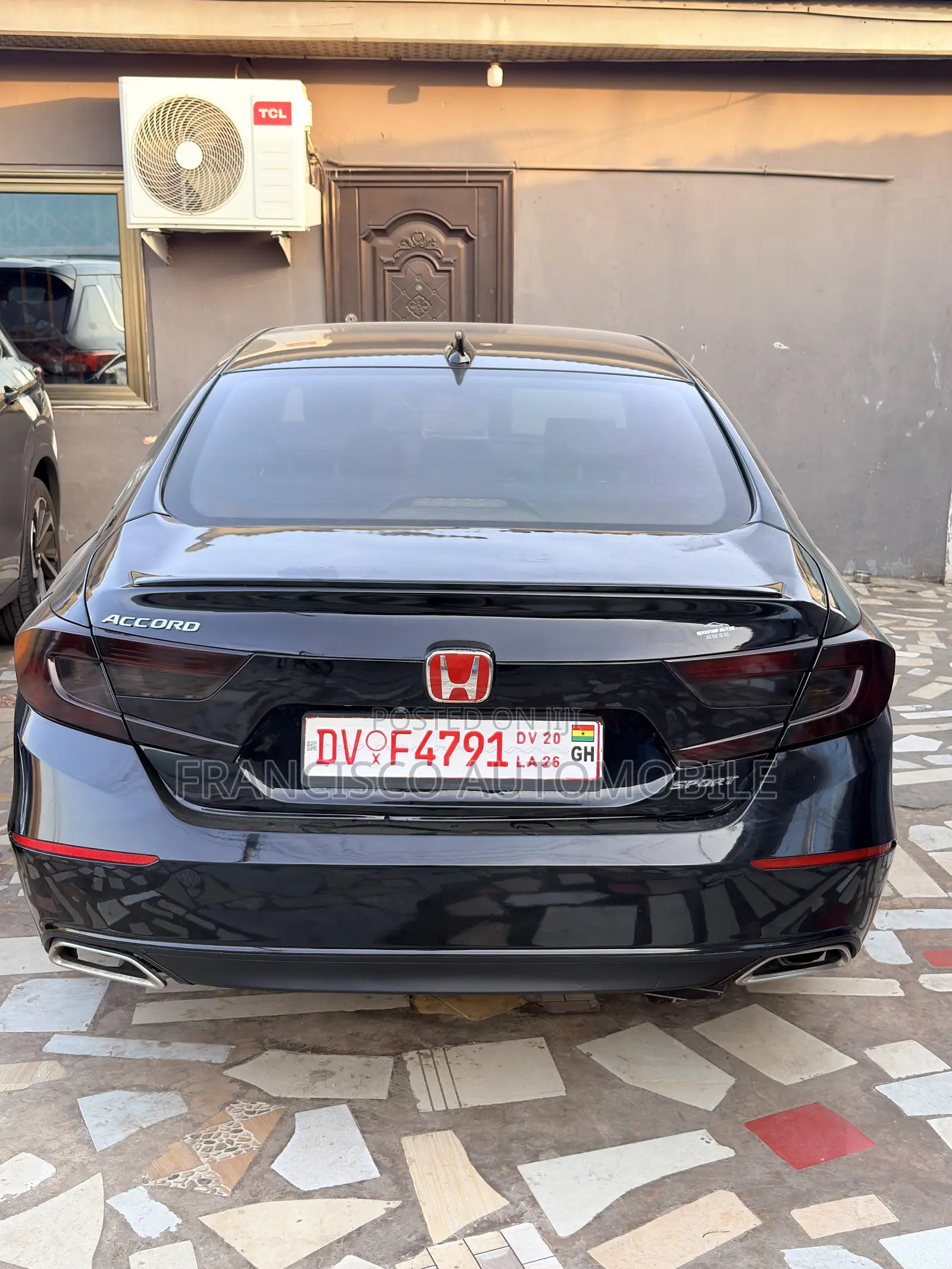 Honda Accord Sport 2018 Black