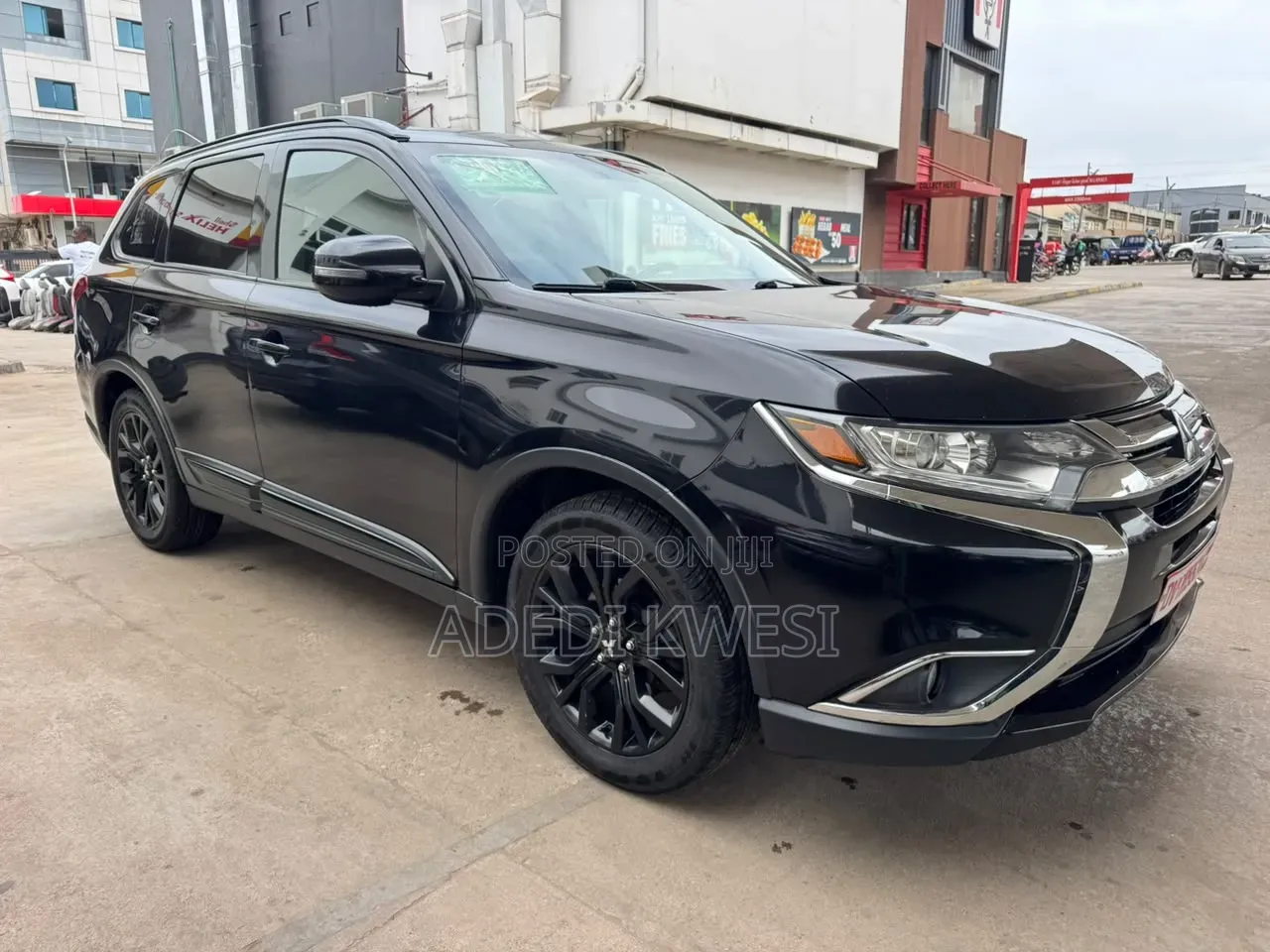 Mitsubishi Outlander SE 4dr SUV (2.4L 4cyl CVT) 2015 Black