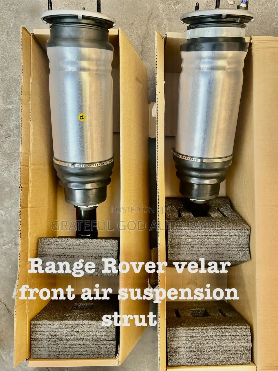 Range Rover Velar Front Air Suspension and Spring Type Available