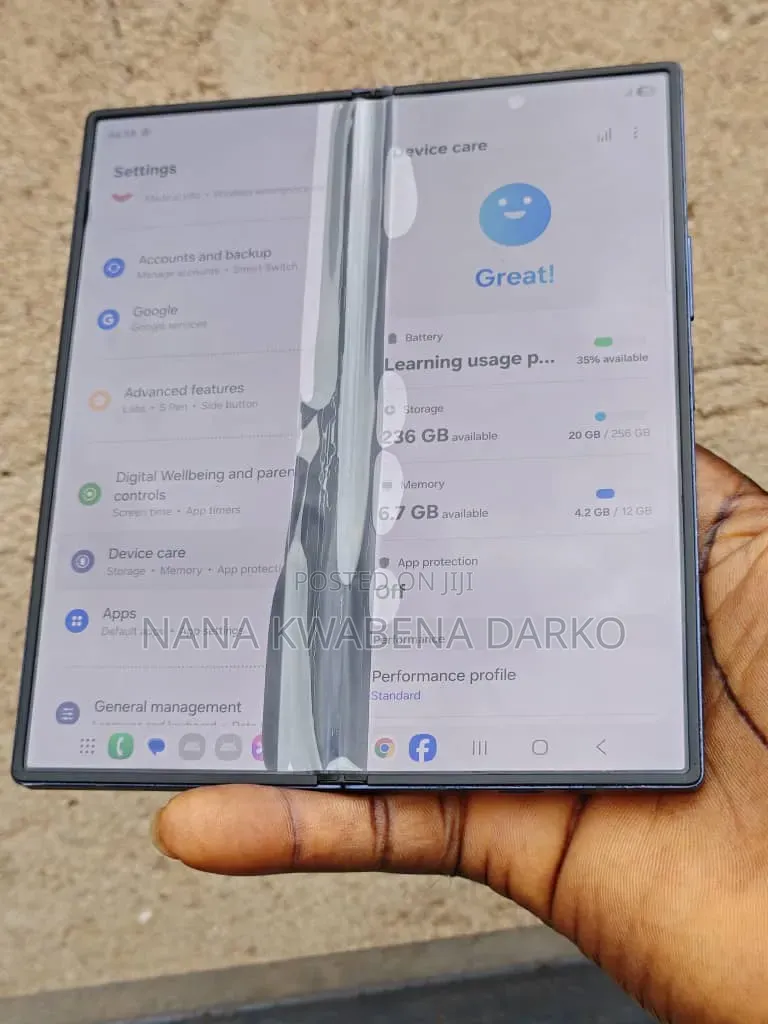 Samsung Galaxy Z Fold6 256 GB Blue