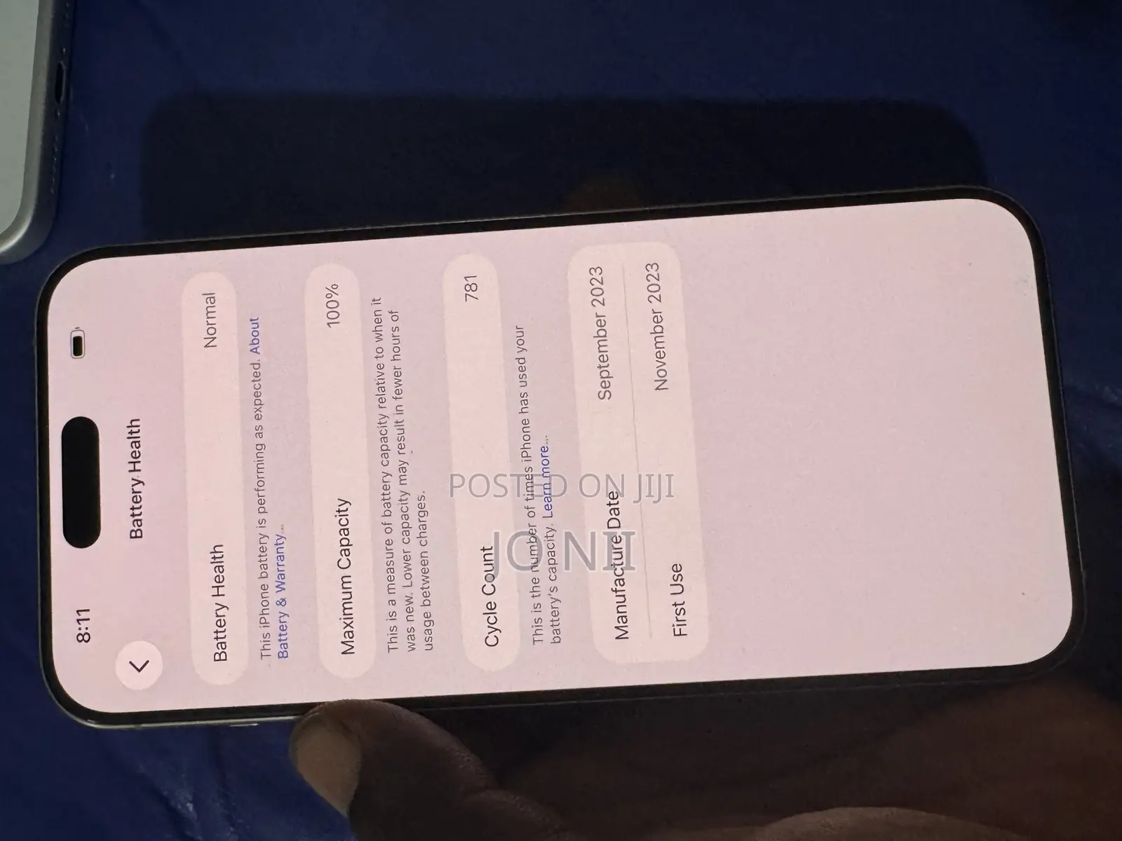 Apple iPhone 15 Pro Max 256 GB Silver