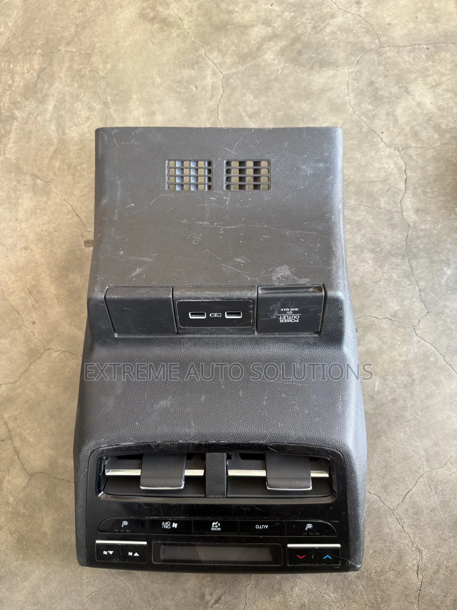MDX a-Spec 22-25 Oem Console Rear Climate Control Air Vent Bezel