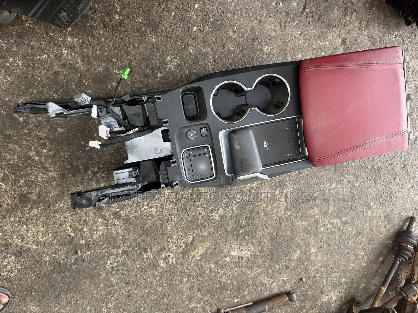 23 MDX Center Console Shifter Trim Switch Touchpad W/ Cup Holder Oem