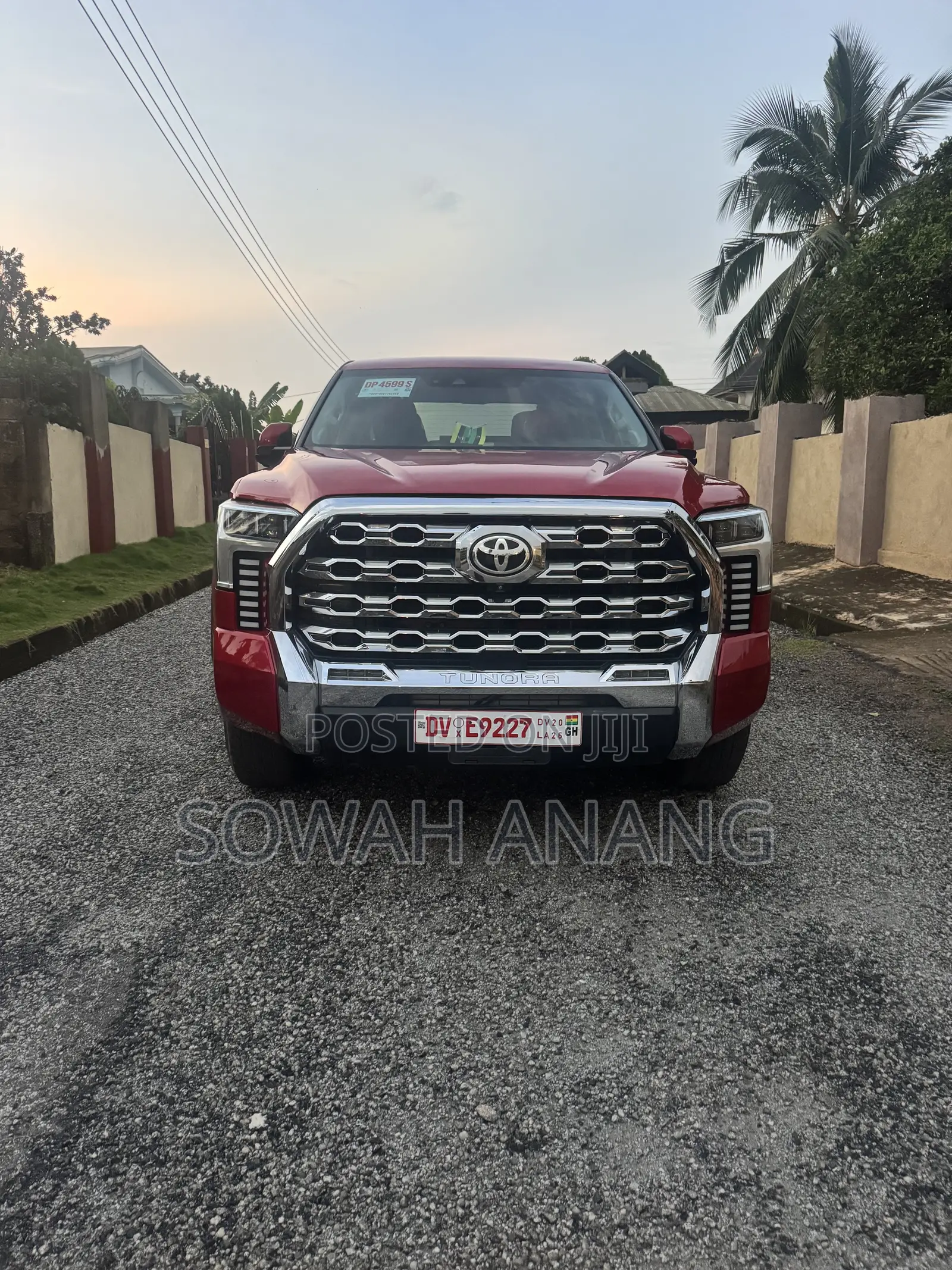 Toyota Tundra 2023 Red