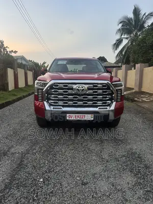 Toyota Tundra 2024 Red