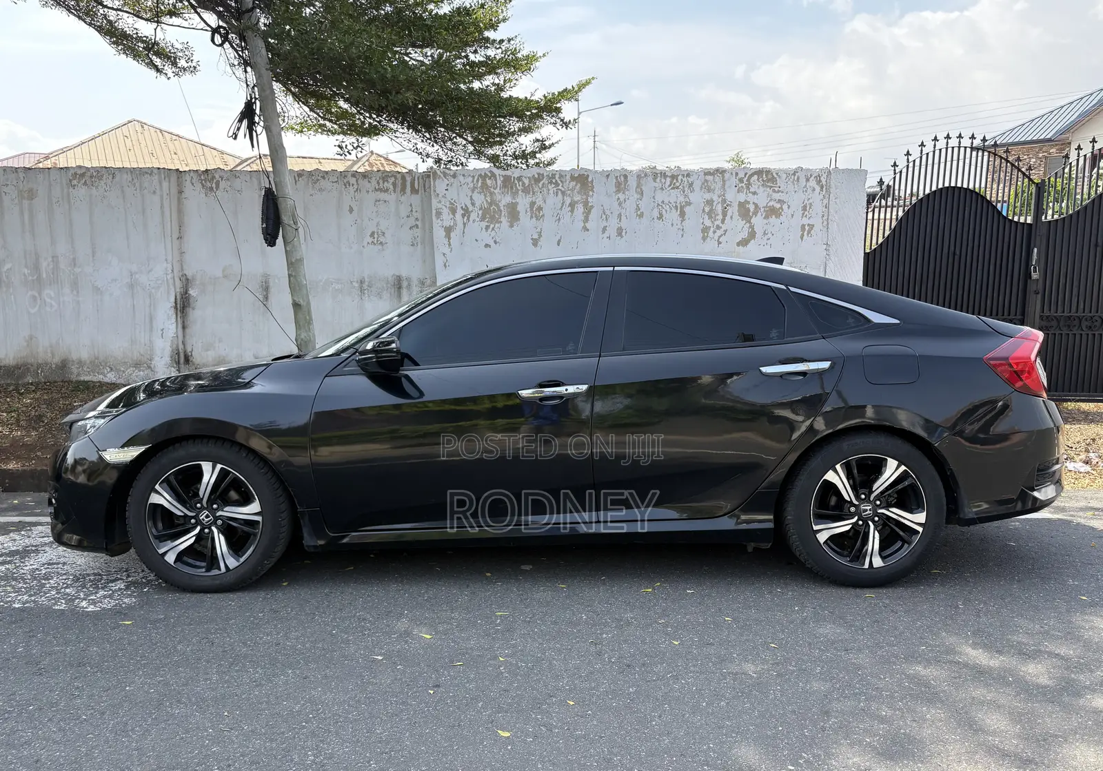 Honda Civic Touring 4dr Sedan (1.5L 4cyl) 2017 Black