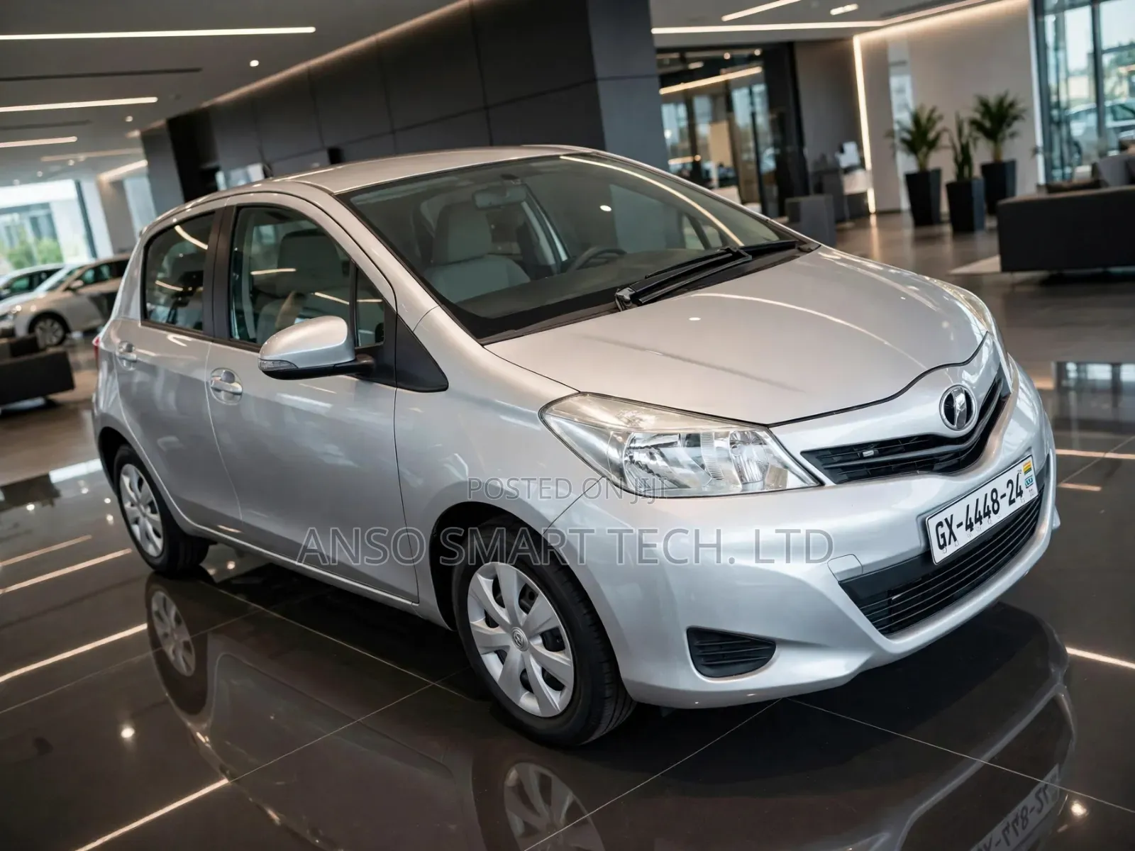 Toyota Vitz 2012 Gray