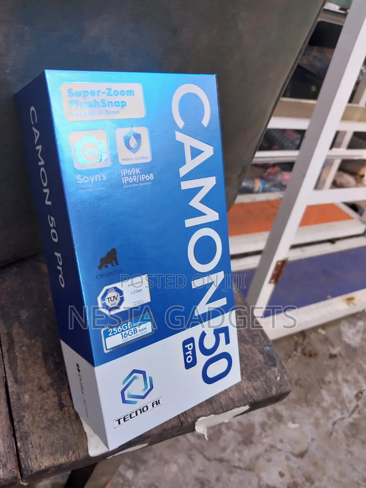 New Tecno Camon 50 Pro 256 GB Green