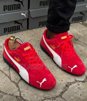 Puma Red and White