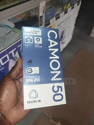 New Tecno Camon 50 256 GB Gray