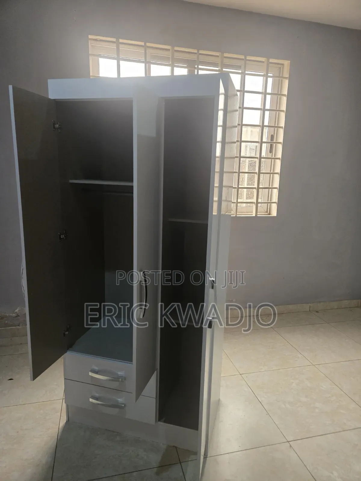White Wooden Wardrobe