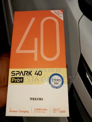 New Tecno Spark 40 Pro 256 GB Silver