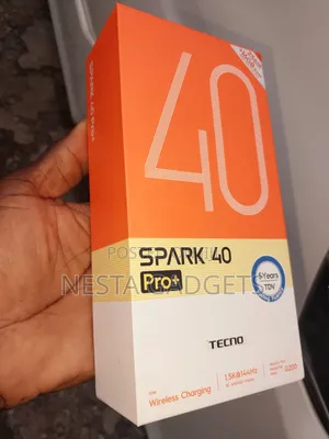 New Tecno Spark 40 Pro 256 GB Silver