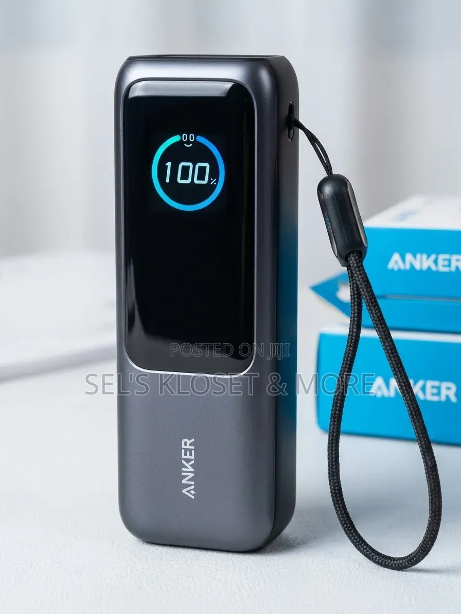 ​Anker Laptop Power Bank (25K, 165W, Built-in and Retractable Cable)