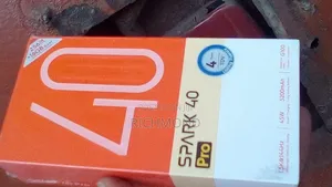 New Tecno Spark 40 Pro 256 GB Black