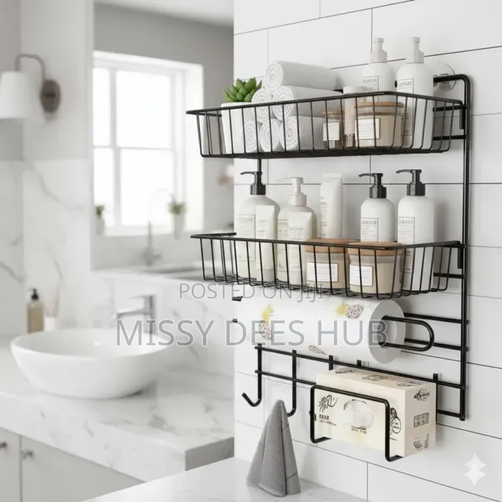 2 Tier Wall Mounted Organizer
