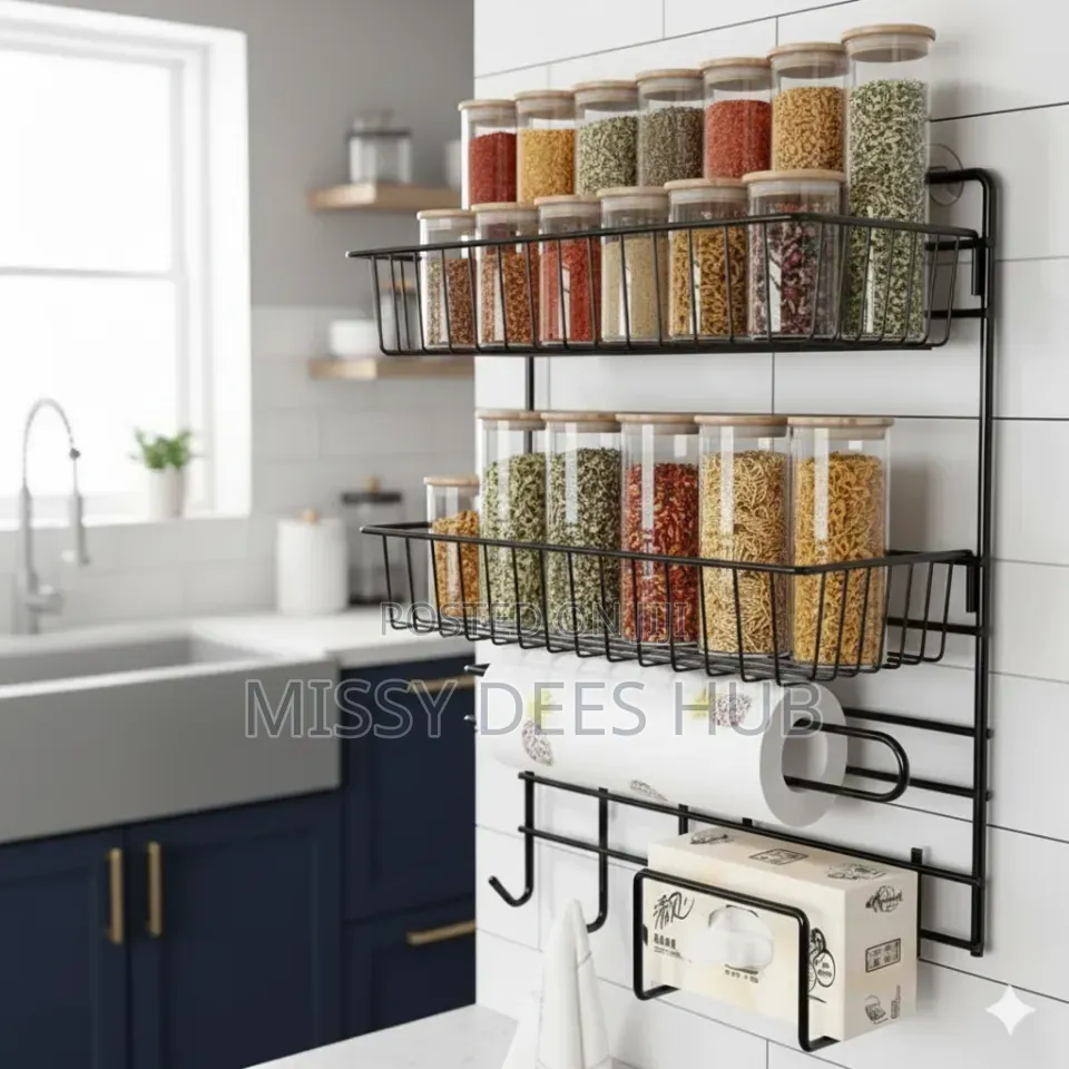 2 Tier Wall Mounted Organizer