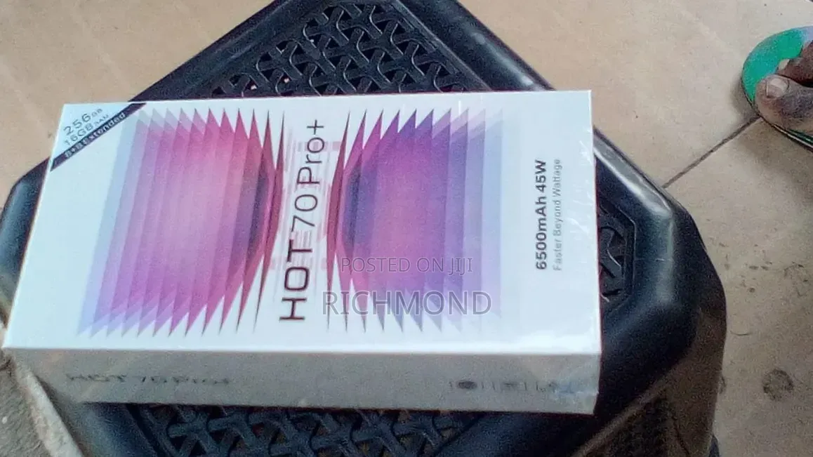 New Infinix Hot 70 Pro 5G+ 256 GB Blue