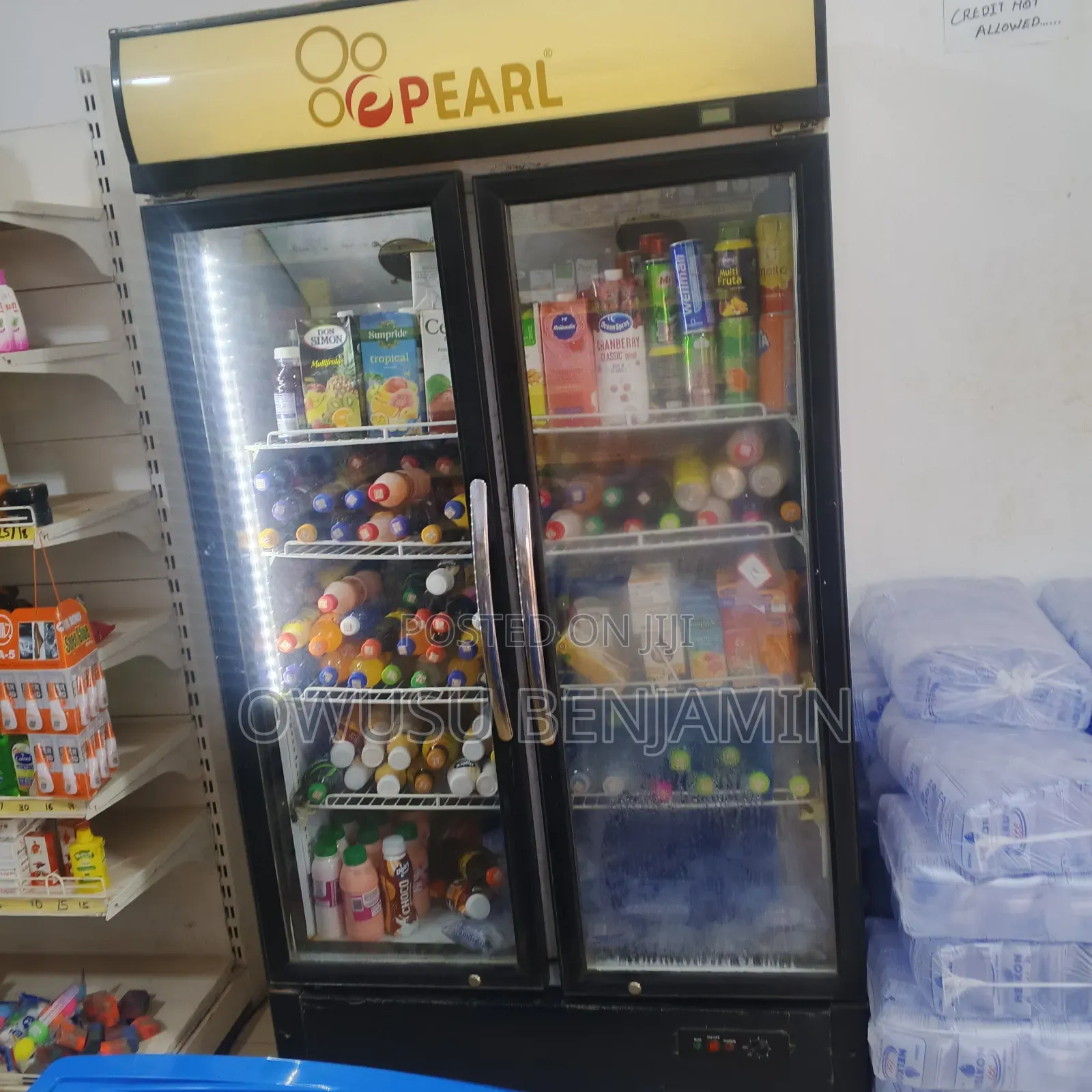 Pearl Display Double Decker Fridge