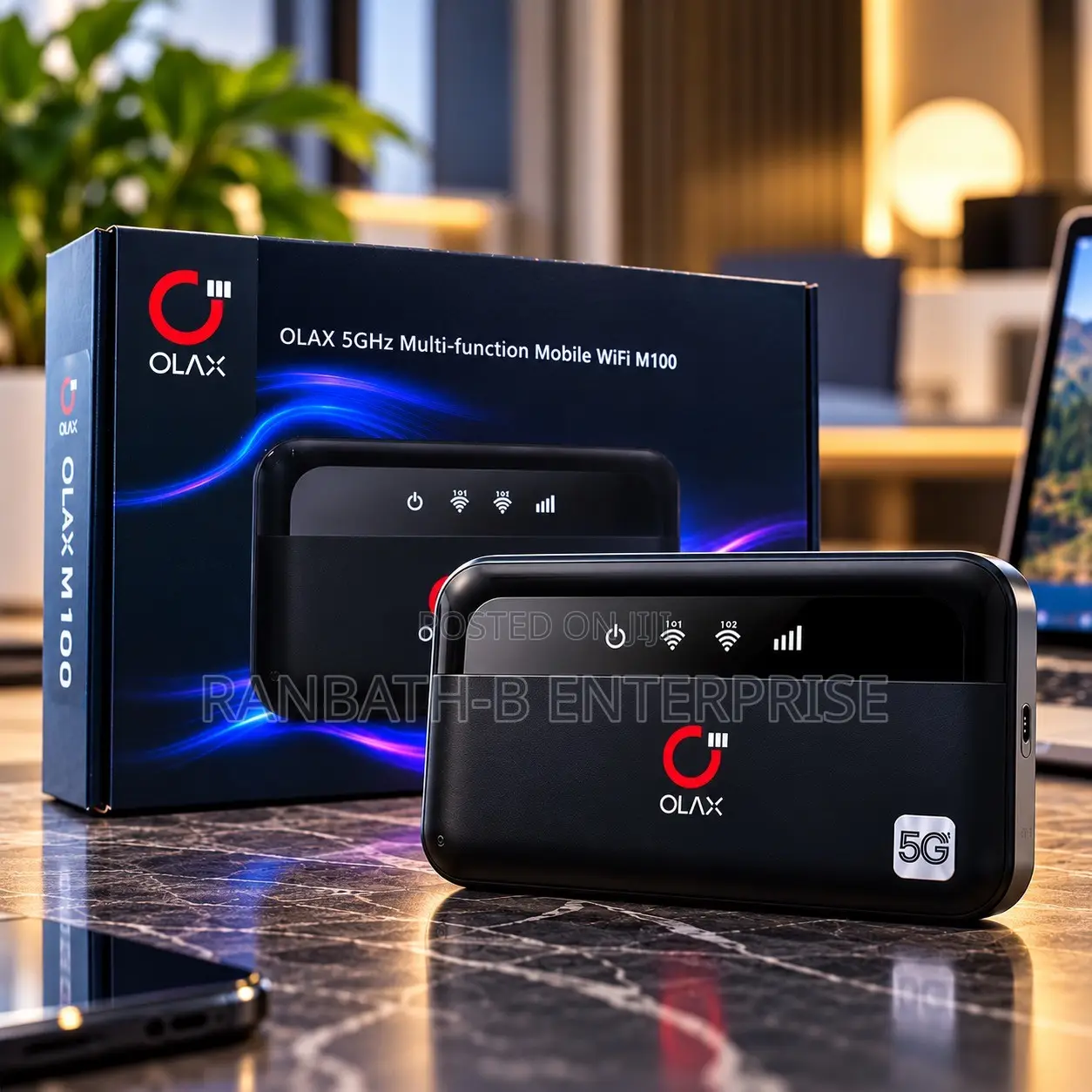 OLAX M100 5GHz Multi-Function Mobile WiFi Mifi