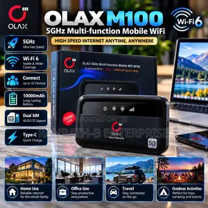OLAX M100 5GHz Multi-Function Mobile WiFi Mifi