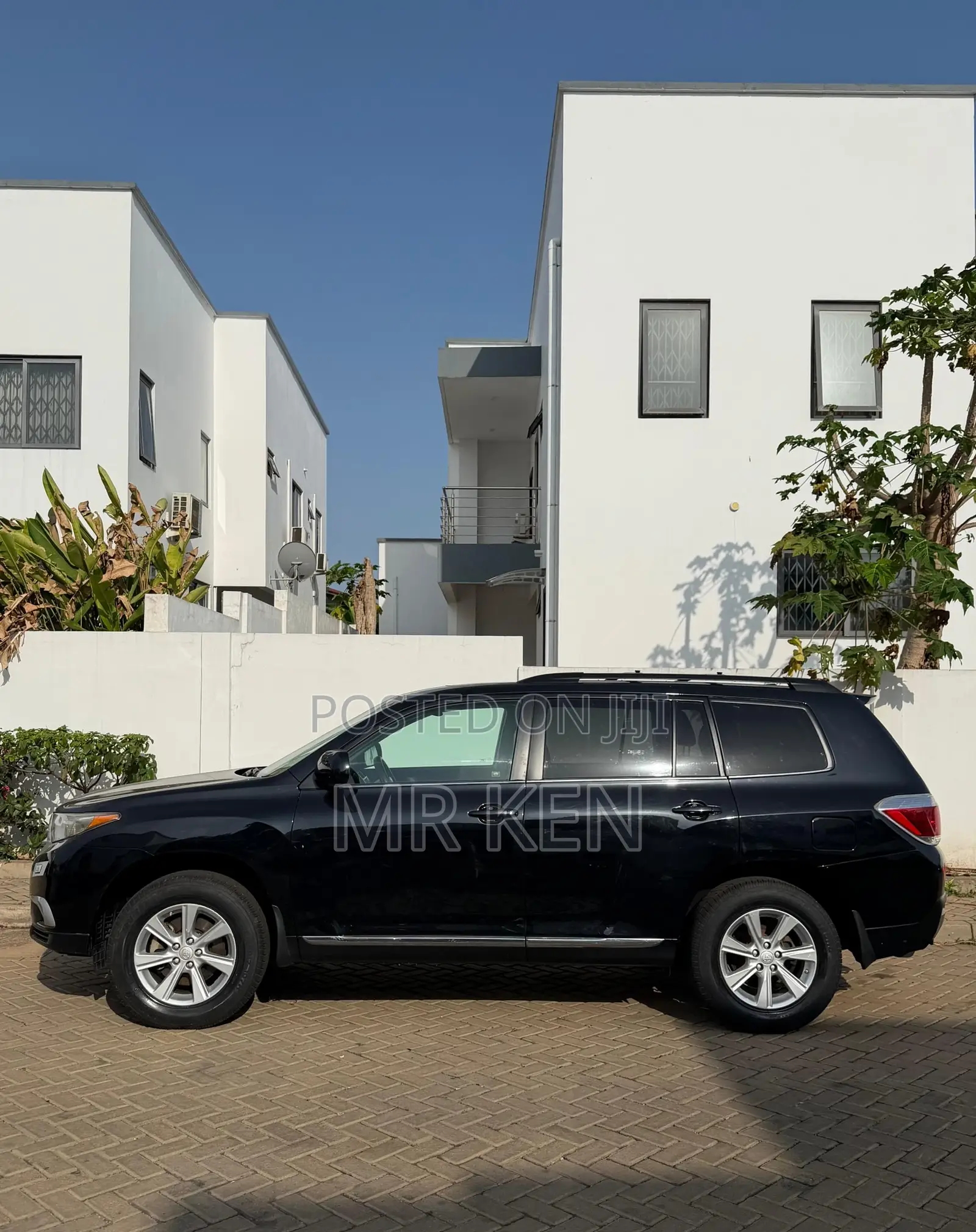 Toyota Highlander Limited 2012 Black