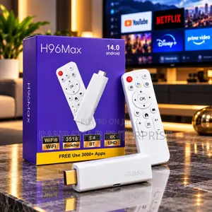 H96Max Android TV Stick – 4K UHD Smart Entertainment