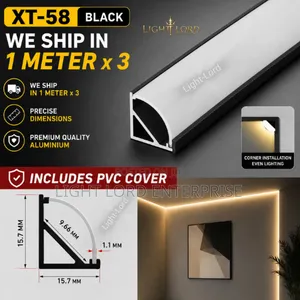 16mmX16mm v Shape 3meters Aluminum Profiles Channel