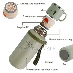 Premium Stainless Steel Insulated Thermos Cup 1000ml