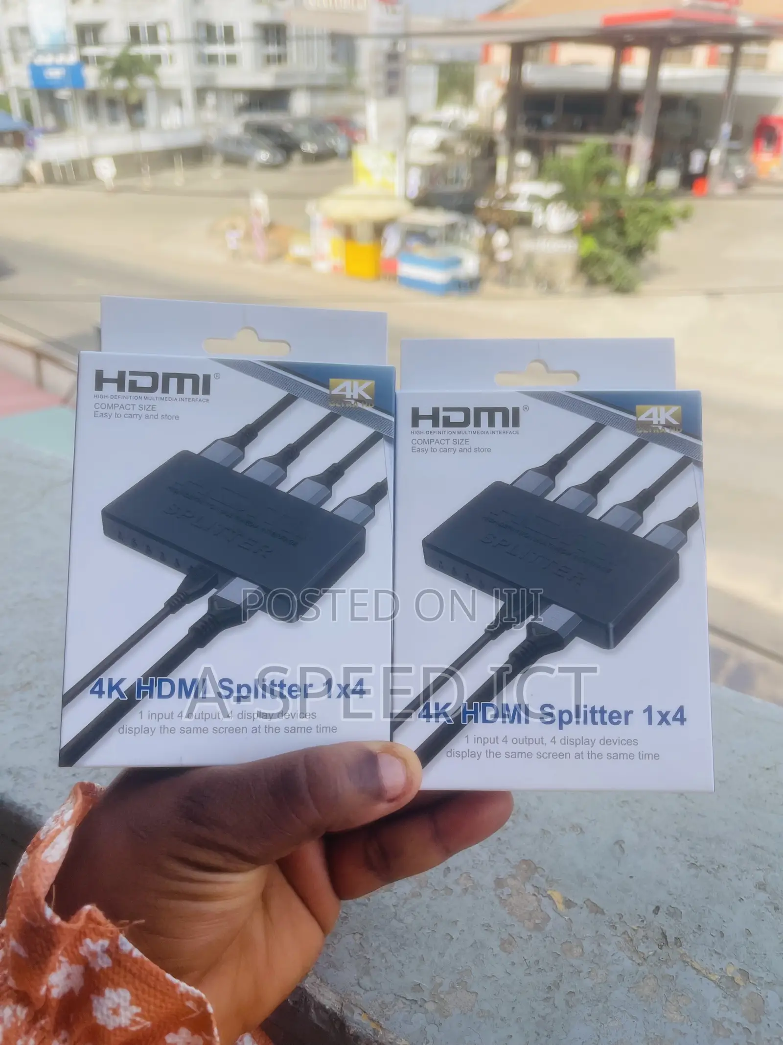 HDMI 4k Splitter Ultra High Definition.1x4