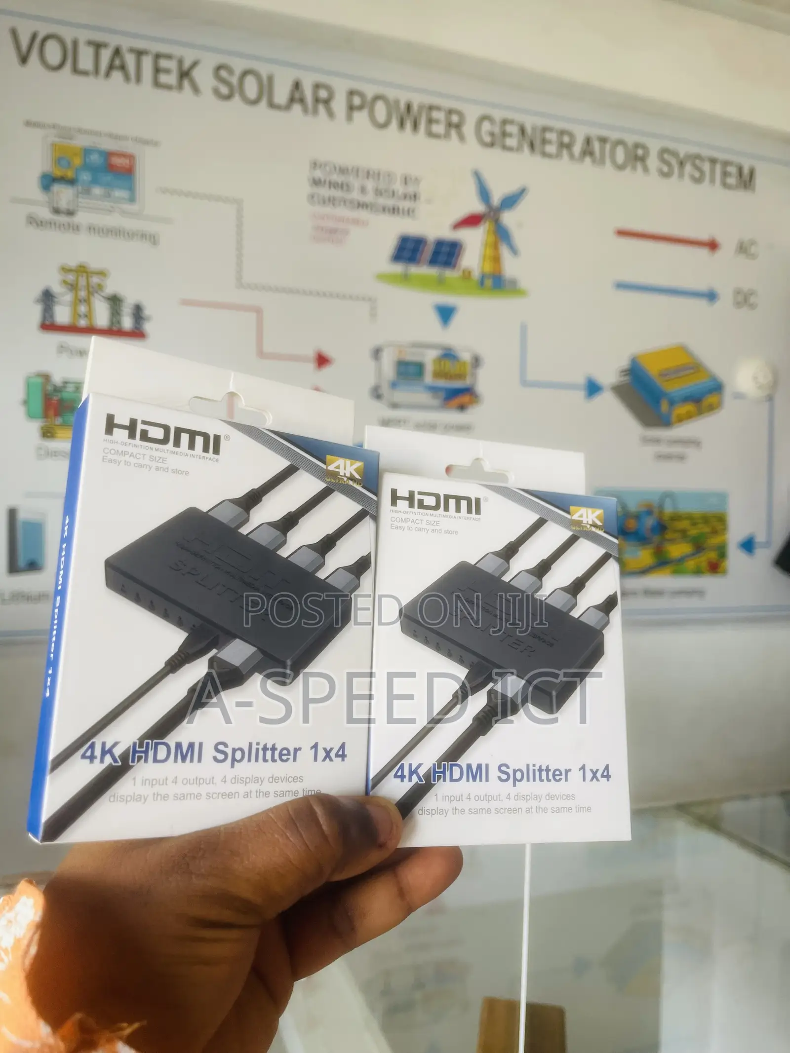 HDMI 4k Splitter Ultra High Definition.1x4